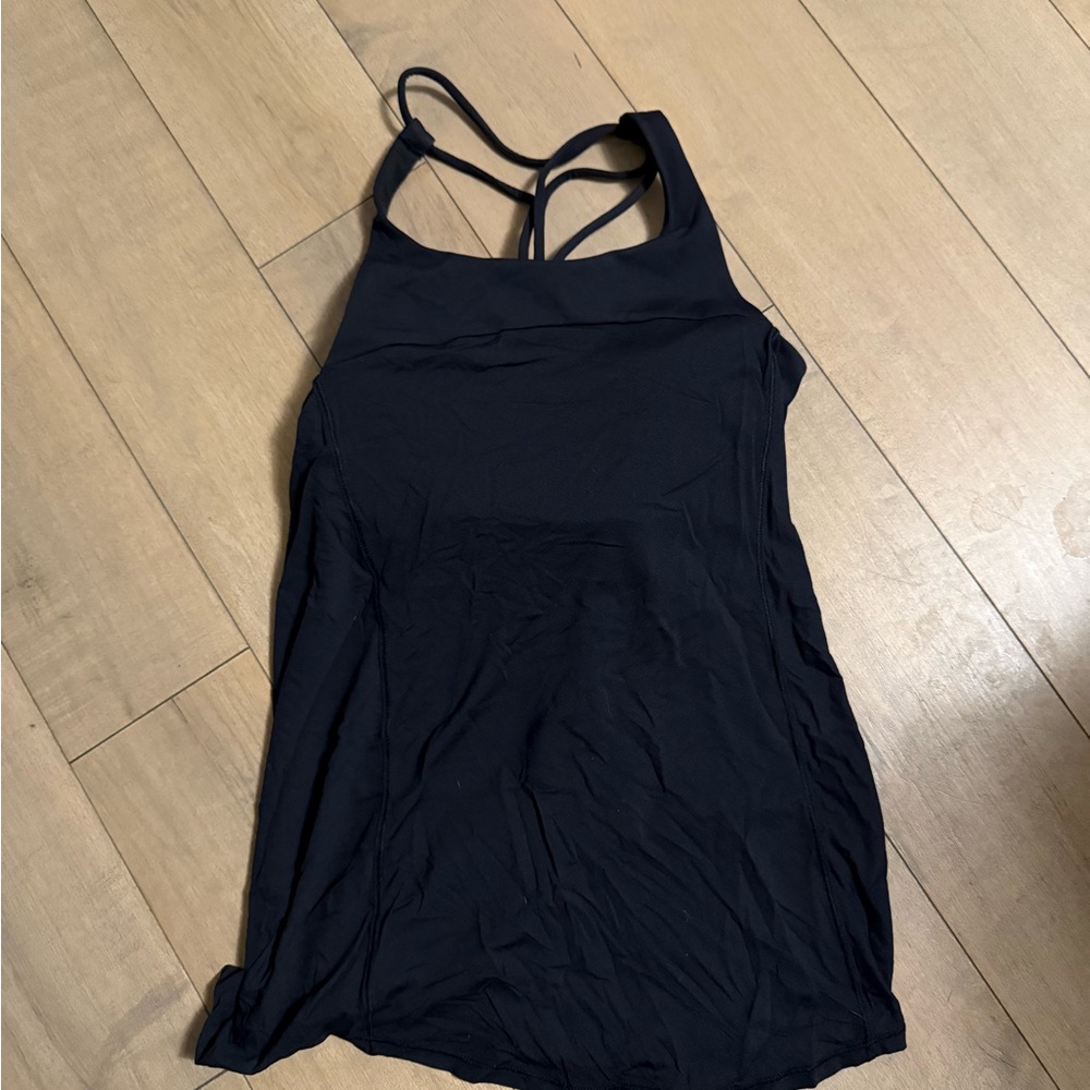 lululemon athletica Black Tank Top